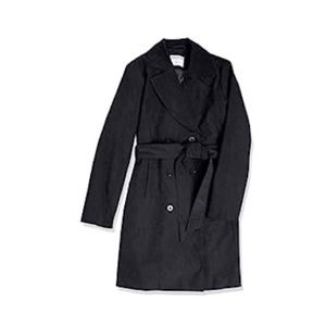 Trench coat in Navy Blue